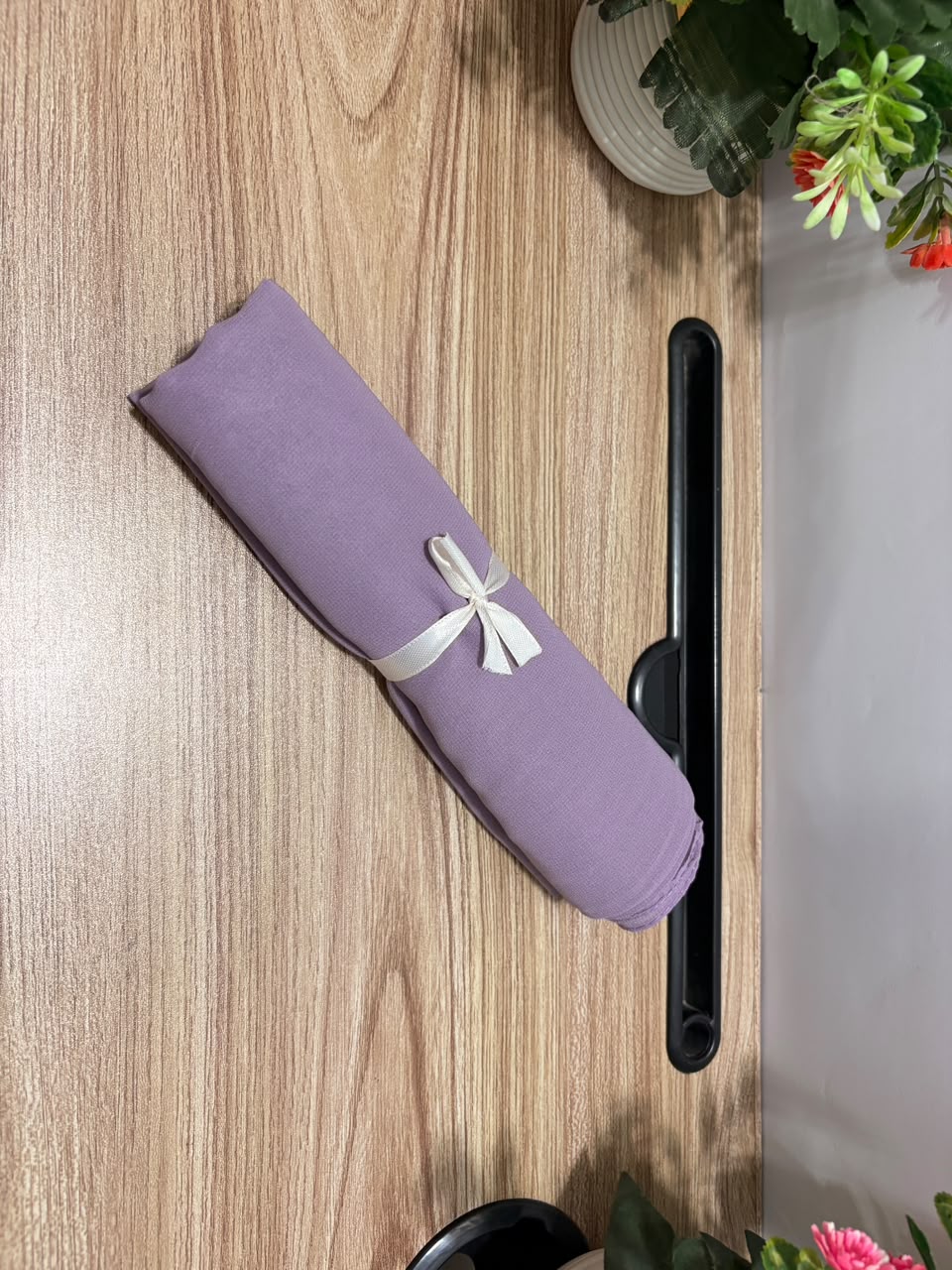 Plain Chiffon Scarf – Dusty Lavender