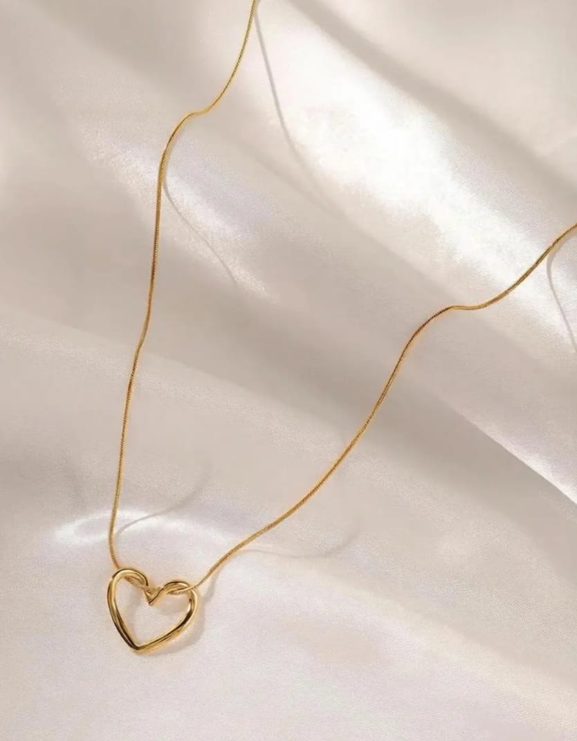 Stainless Steel Heart Pendant Necklace